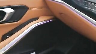 Hot Step Mom fucked for a repaired wheel. sex in car with step son