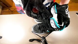 Blond MX gear boy cum on his shoes