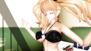 【MMD】Arrest bad bear【R-18】