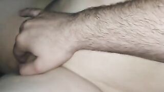 Step son hand slip under step mom panties touching her pussy and masturbating until she cums