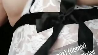 LEAKED PREMIUM SNAPCHAT. Bbw Teen Dressed As Naughty Maid Twerking Flashing and Masterbation