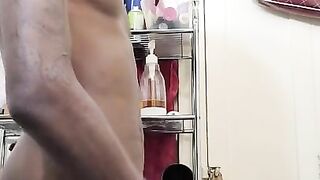 After shower masturbation