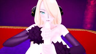 mmd r18 3d hentai Pokemon Sirona Hex's Sex Clinic with Cynthia NSFW NTR