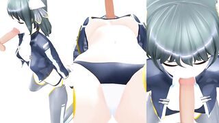 【SEX-MMD】Tested with ab8【R-18】