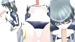 【SEX-MMD】Tested with ab8【R-18】