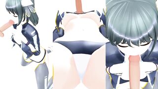 【SEX-MMD】Tested with ab8【R-18】