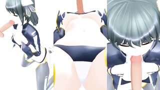 【SEX-MMD】Tested with ab8【R-18】