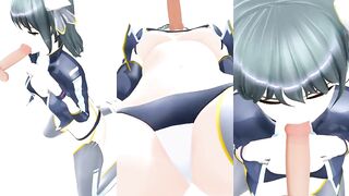 【SEX-MMD】Tested with ab8【R-18】