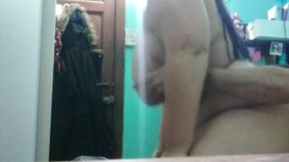 Fucking a fat busty woman / she loves to suck cock