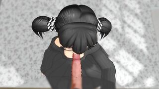 【SEX-MMD】Blowjob【No sound】【R-18】