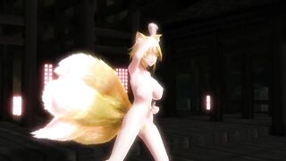 【MMD】Ran Yakumo Daybreak【1080p 60fps】【R-18】