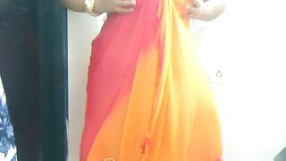 horny indian bhabhi stripping her clothes in private for her husband