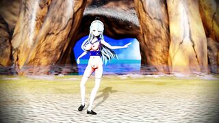 Lamy Dance at the beach 3d hentai mmd r18 animation