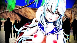 Lamy Dance at the beach 3d hentai mmd r18 animation