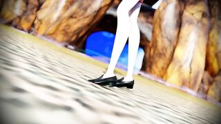 Lamy Dance at the beach 3d hentai mmd r18 animation