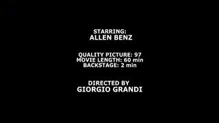 Allen Benz first time in Porn. Intense DP, DAP 4 swallows. Pussy only for DP GIO196