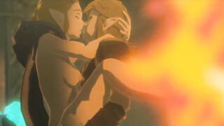 Breath of the Wild 2 Legend of Zelda Link Princess Zelda Animated Sableserv