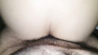 Fucking Girlfriend up her Ass with my Hard Hairy Cock