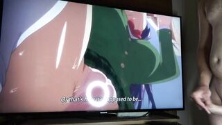 EP 34 - Watching Hentai JAPANESE TEEN Swallowing Cum And PISSING PANTIES TRAILER