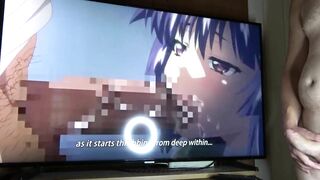 EP 34 - Watching Hentai JAPANESE TEEN Swallowing Cum And PISSING PANTIES TRAILER