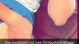 She got locked out of her apartment after school. Gets Fucked by neighbor