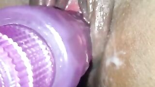 Squirt en dildo