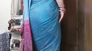 indian step mom  teasing step son with big ass