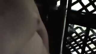 Masturbating outside almost caught