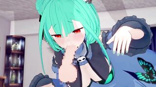 【Vtuber 潤羽るしあ】潤羽るしあがイチャイチャセックスするだけ4