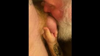 Husband is sucking me off again!-Redhexxy