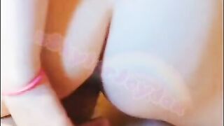 Teeny Cute Blonde Sucks and fucks older s t e p br o