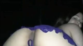 Teasing my human toilet with my sexy hot farts