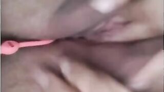 Busty Latina Cam Model Goes 2 Fingers Deep in Fat Wet Pussy ????