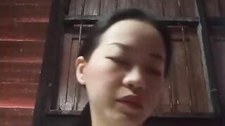 Chinese girl alone at home 40