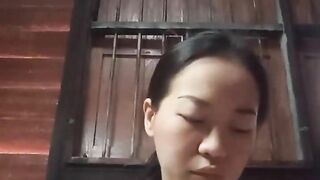 Chinese girl alone at home 41