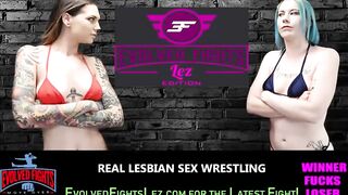 Lesbian Orgasm Challenge With Tori Avano and Riley Daniels Wrestling Making Each Other Squirt