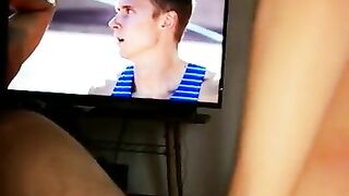 Tinder date with Netflix evolved to intense cock riding with huge cumshot I filmed with my phone