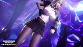 [MMD] Sistar - Shake It Ahri Sexy Kpop Dance League Of Legends KDA Korean Dance