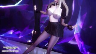 [MMD] Sistar - Shake It Ahri Sexy Kpop Dance League Of Legends KDA Korean Dance