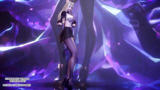 [MMD] Sistar - Shake It Ahri Sexy Kpop Dance League Of Legends KDA Korean Dance