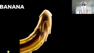 usare la banana per le fantasie femminili è il frutto ideale per giocarci e bagnarsi