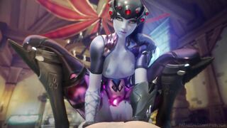 Overwatch - Widowmaker Riding Dick Cowgirl Position (Sound)