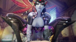 Overwatch - Widowmaker Riding Dick Cowgirl Position (Sound)