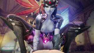 Overwatch - Widowmaker Riding Dick Cowgirl Position (Sound)