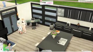 Beautiful big ass blonde gives me an oral on webcam. [Sims 4]