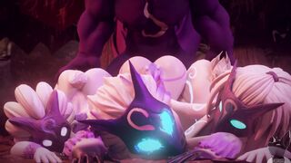 Kindred Wolf Fuck Lamb (Animation with Sound)