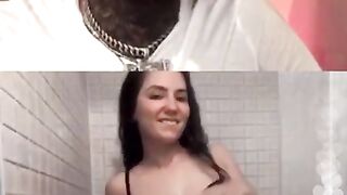 WHITE GIRL GROUPIE PUTS ON a SHOW FOR RAPPER GOLD GAD ON INSTAGRAM LIVE