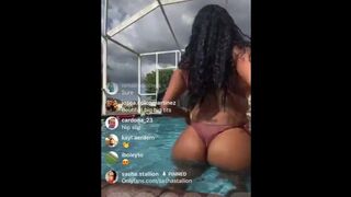 Sasha Stallion has Ig Nip Slip