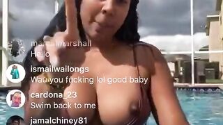 Sasha Stallion has Ig Nip Slip