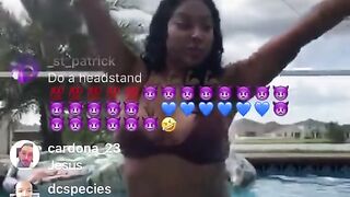 Sasha Stallion has Ig Nip Slip